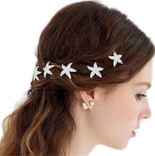 10 pcs epingle à cheveux chignon mariage bijoux...
