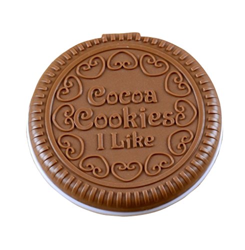 Miroirs de poche et peigne en forme de biscuit ...