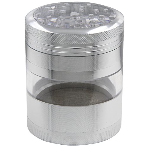 Grand moulin à herbes DCOUen aluminium - Moulin...