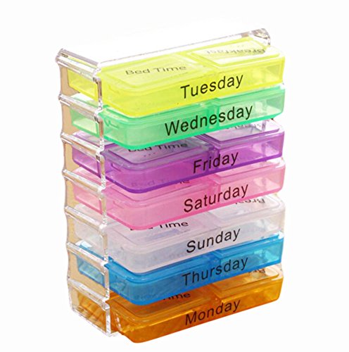 George Jimmy A la semaine 28 Grilles Mini Case Pill Portable assurer à Rappelez code EAN B01D056IMU 