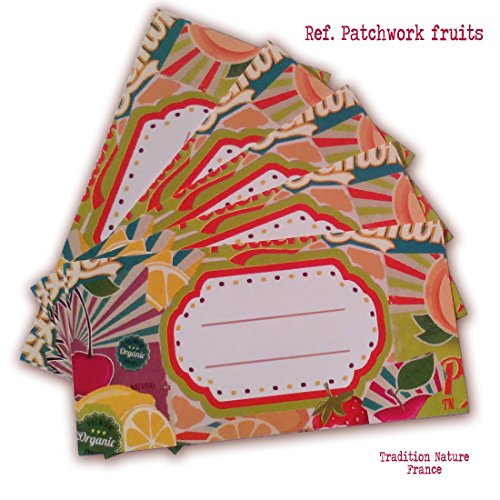 50 x étiquettes pots confiture | boite à thé | ...