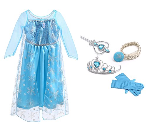 La reine des neiges elsa costume et accessoires...
