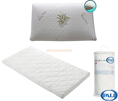 Pali Camping Matelas 120 X 60 cm Oreiller Aloe ...