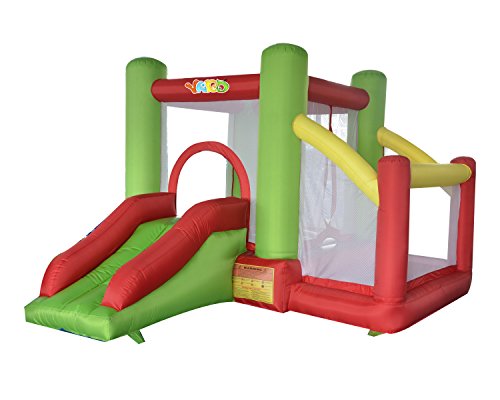 YARD Inflatable residential bouncer bounce house slide ball pit 12x10x7ft with blower code EAN B01DLI92LK 