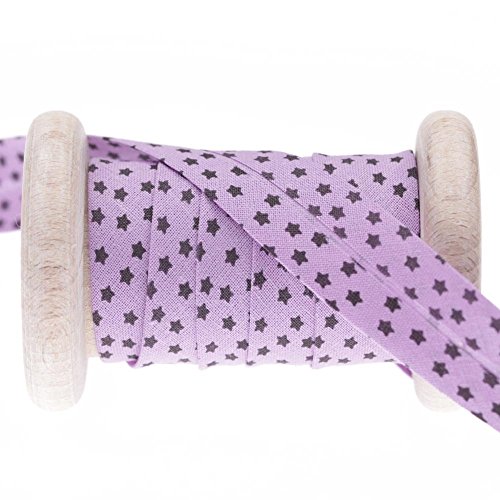 Biais petites étoiles au mètre - Violet