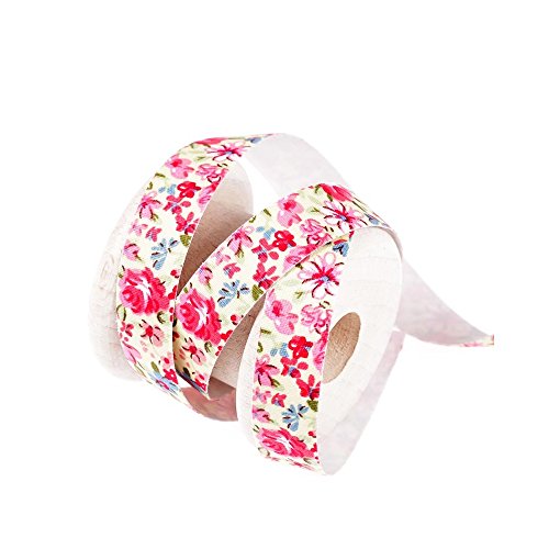 Ruban adhésif petites fleurs automne au mètre