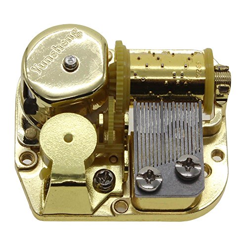 Or plaqué wind up diy mécanisme boîte à musique...