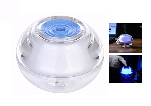 Mini humidificateur d'air cristal usb ultrasoni...
