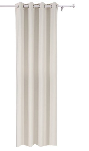 Rideau occultant lourd solide doux à oeillets l...