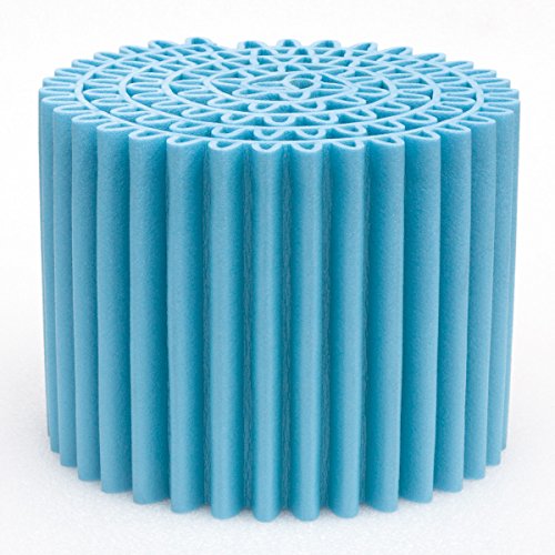 leggero design Mini-pouf Leggero : un siège coloré adapté aux personnes de petite taille, et dont vous pouvez également vous servir comme d'une table. Convient pour un usage en intérieur comme en extérieur. Cette version enfant du célèbre pouf Leggero est réalisée dans une mousse de polyéthylène réticulé appréciée pour sa douceur et sa solidité. Disponible en deux coloris gais (bleu ciel ou orange), ce pouf peut faire office de siège ou de table. Diam. 35 cm x H. 26 . code EAN B01EAHA9VI 