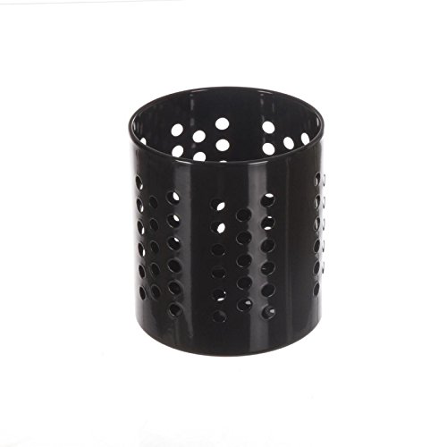 - pot range couverts métal 13cm noir