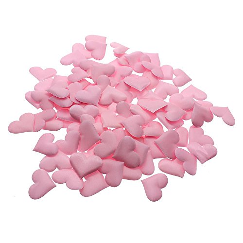 1paquet forme de coeur pétales de fleurs en tis...