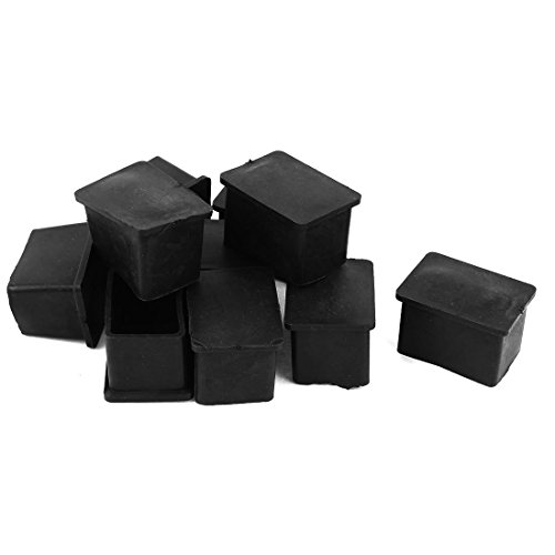 Pied en caoutchouc Rectangle 10pcs 25x38mm Meub...