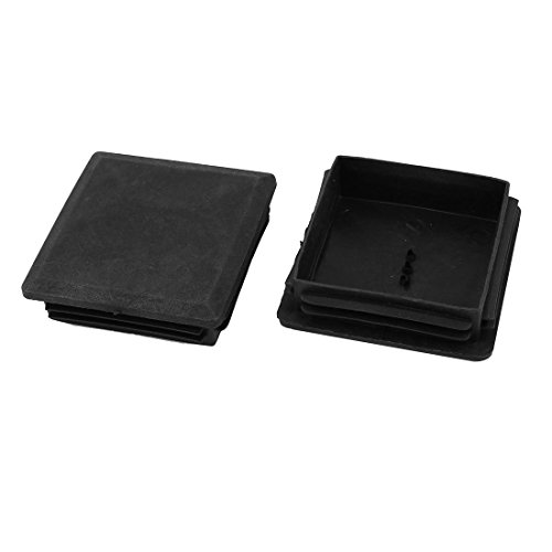DealMux 80mm x 80mm carré en plastique Caps Inserts Tubing Tube fin Blanking 2 Pcs code EAN B01EZP78QY 