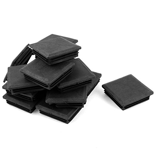 DealMux 80mm x 80mm carré en plastique Tube Caps pipe Inserts Fin Blanking 24 Pcs code EAN B01EZP87DC 