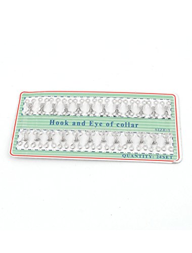 Couture Metal Sur Garment Yeux Bouton Crochet C...