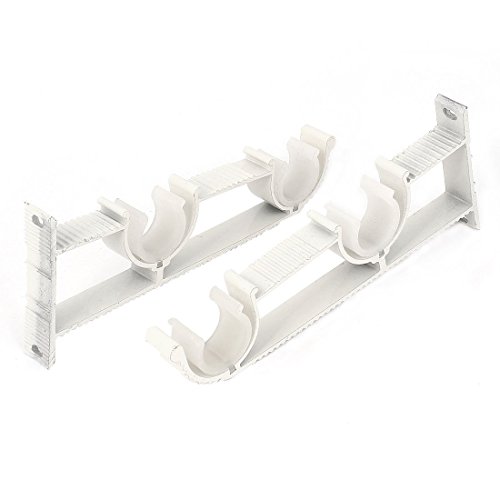 1 pouce Dia double Clips de tringle de rideau 2...