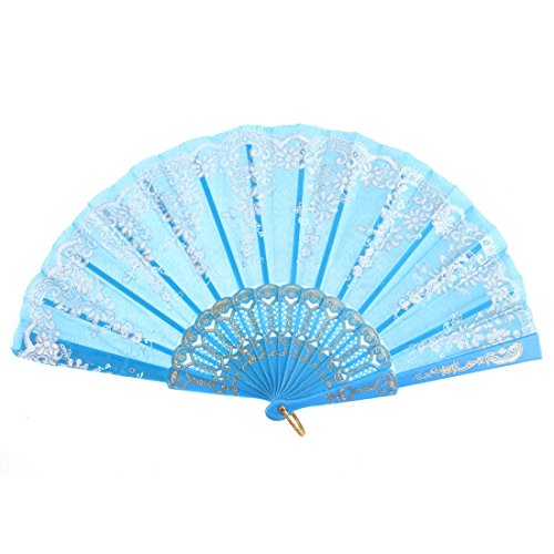 Fan Flower Printed plastique Ribs U Anneau Déco...