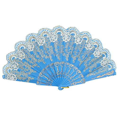 Motif Glitter Powder Decor Fleur Folding main P...