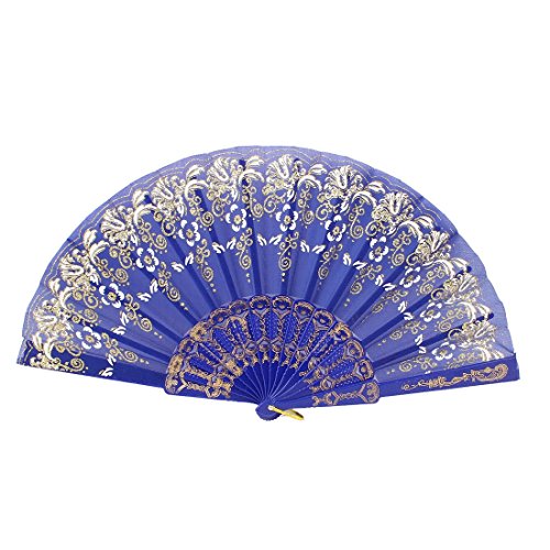 Plastic Rib Floral Print Powder Party Decor Fol...