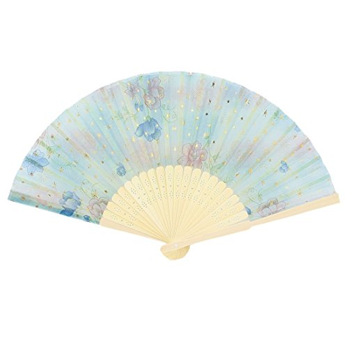 Bamboo Floral Frame Organza Motif pliant Danse ...