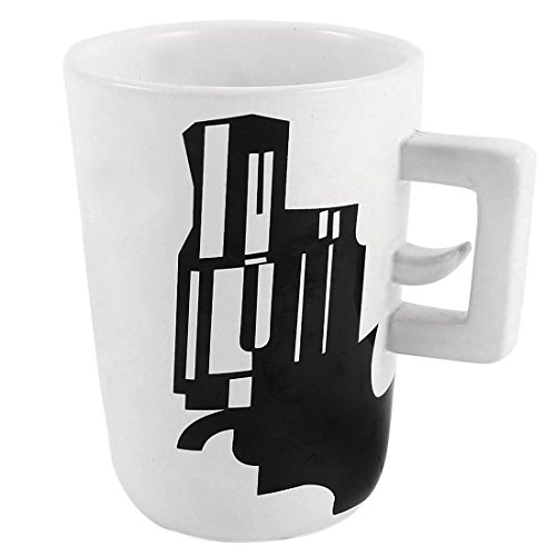 Coupe du jus Céramique Gun Imprimé Café Eau Bla...