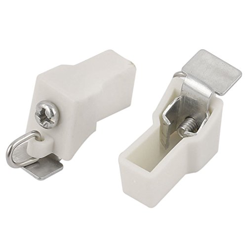 Draperies rideaux piste Rod plastique Ends Caps...