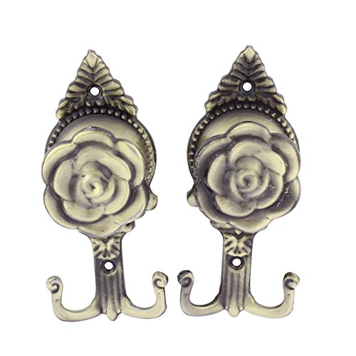 Fenêtre Forme Rideau Rose Fleur Embrasse Croche...