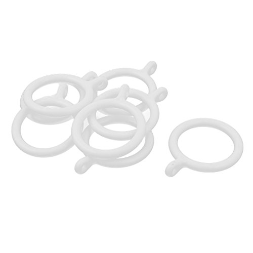 Purdah douche coulissante Crochet plastique Rid...