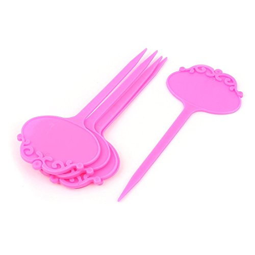 En forme de fleur Head Jardin Graine Tag Étique...