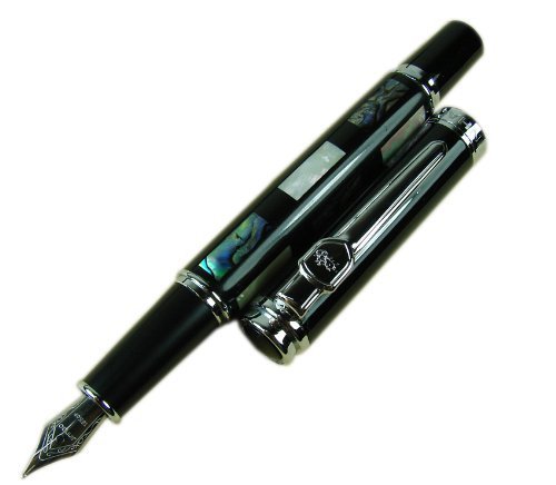 Lanxivi Jinhao 8802 brillant perle coquillage stylo plume bleu code EAN B01FAW371Q 