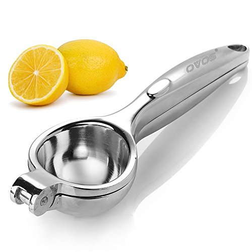 Presse-citron professionnel OVOS Extracteur de jus Presse-agrumes à la main Haute résistance - Parfait pour tous les agrumes 100% alimentaire Poids léger Ustensile de cuisine robuste et durable B01FO1AMI4 OVOS