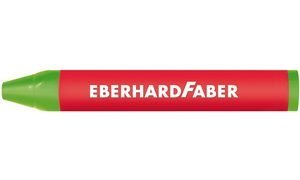 EBERHARD FABER Craie de cire triangulaire, vert...