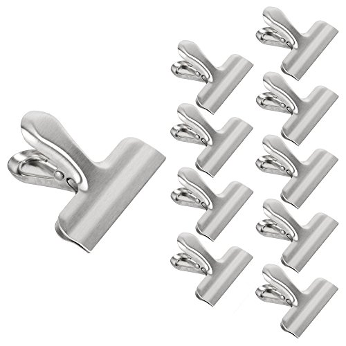 Ipow® Lot de 10 Clips de Fermeture Sac Alimenta...