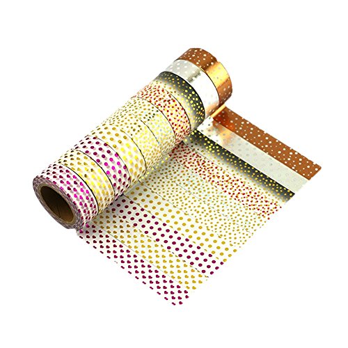 10 rouleaux Washi Tape Masking tape - LATH.PIN ...