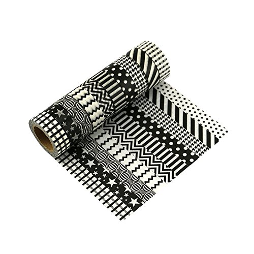 10 rouleaux washi tape masking tape- ruban adhé...