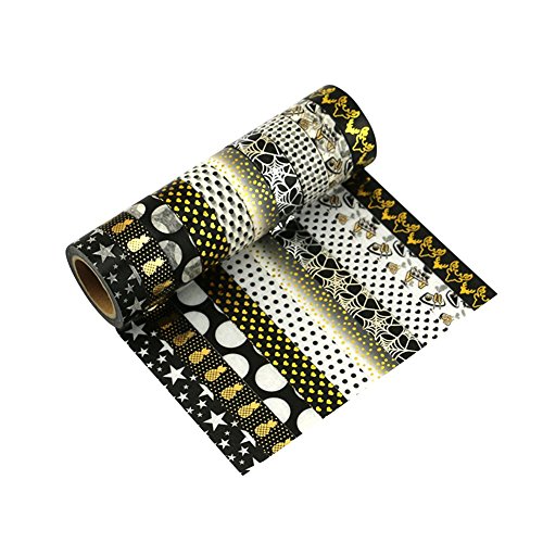 10 rouleaux washi tape masking tape- ruban adhé...