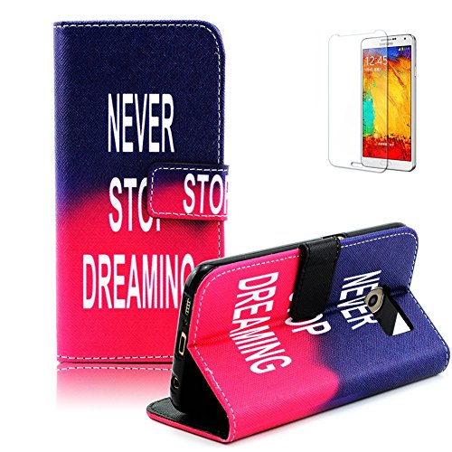 Portable Coque Etui pour Samsung Galaxy S6,Funy...
