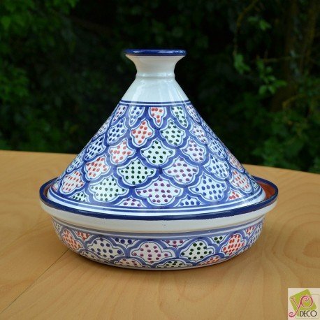 Tajine Medina color - Diam 31 cm bombé