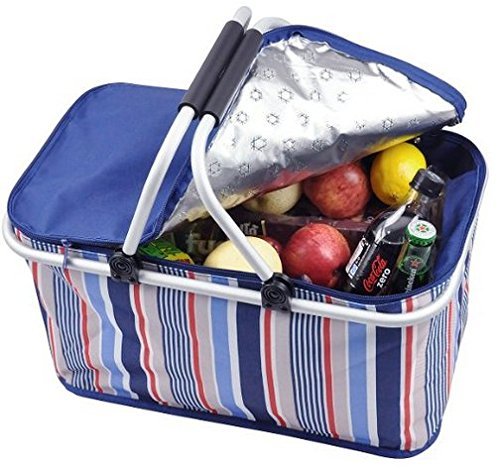Panier de pique-nique, sac isotherme, panier pl...