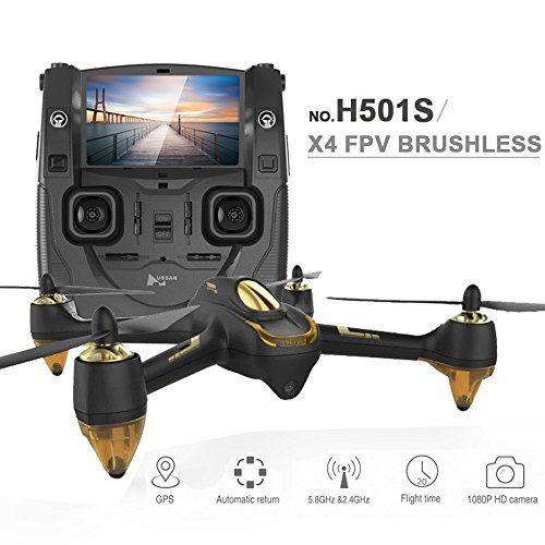 Original hubsan h501s x4 5.8g fpv rc drone with...