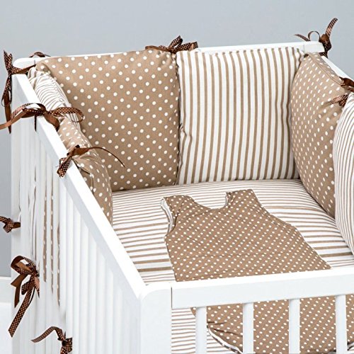 Set 8 pcs linge lit bébé évolutif: tour de lit ...