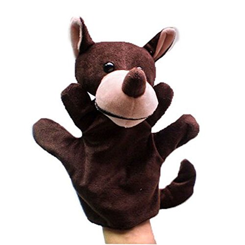 Mignon Kid Peluche main Puppets, Wolf