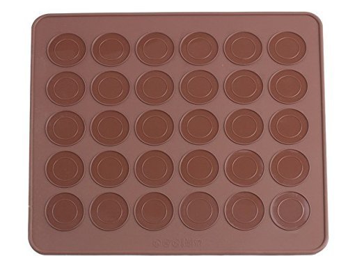 1x 30 cavités silicone tapis à chocolat macaron...