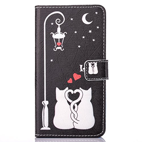 Cozy Hut Samsung Galaxy J5 (2016) J510 Coque,Cozy Hut Apple Samsung Galaxy J5 (2016) J510 Chat mignon de bande dessinée Motif Clapet Case avec Fonction de debout et fentes pour cartes,haut de gamme PU Cuir Magnétique Portefeuille Housse étui Shell Protectrice Wallet Cas Livre Style Couvercle pour Samsung Galaxy J5 (2016) J510 - Love Cats code EAN B01H3IW2B6 