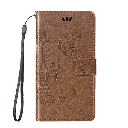 Lg g5 pu housse,slim-fit folio smart cuir porte...