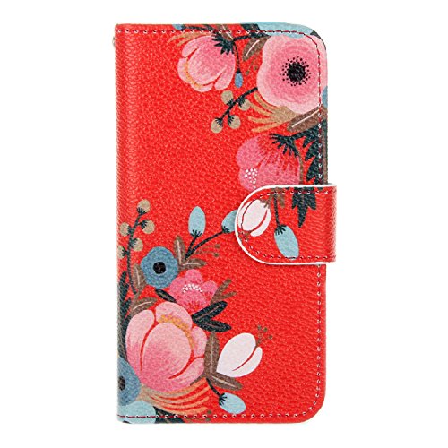 Apple iphone se 5 5s pu cuir portefeuille coque...