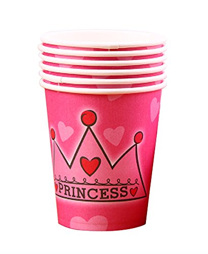 10 Pcs Princesse Coupe papier Parti Coupes de b...