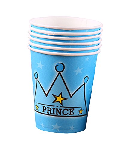 Set Of 10 Prince Party Paper Cup Drink Cups