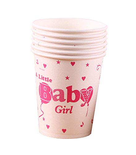 Paper Cup Bébé Party Girl Drink Cups Set Of 10